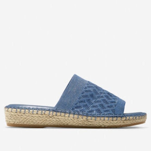 Cole Haan Cloudfeel Espadrille Slide Sandal Size 8 - Picture 2 of 6